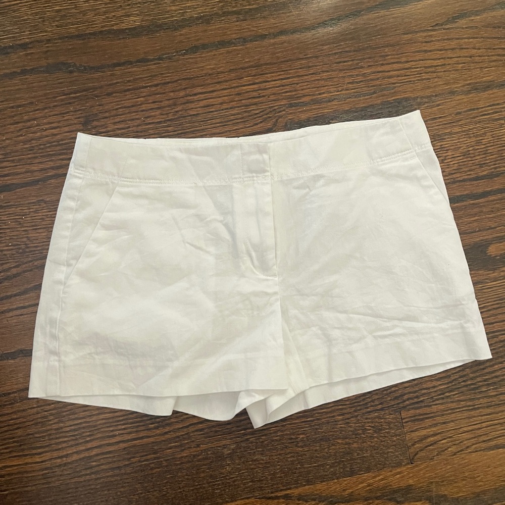 SOLD CrewCuts girls size 14 shorts; white; EUC